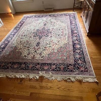 Handwoven Chinese Bok Tabriz rug 8â€™x10â€™