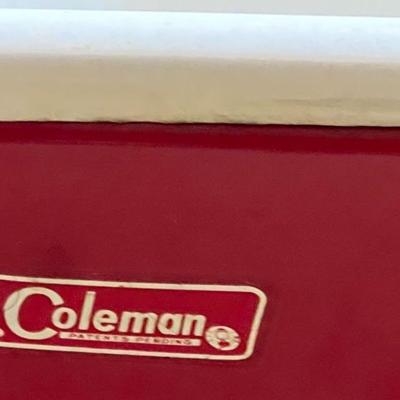 Vintage Coleman cooler
