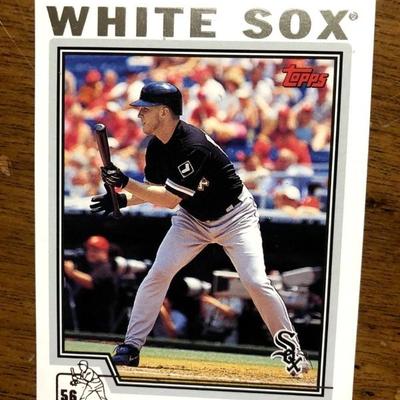 Topps baseball card - White Sox Mark Buehrle