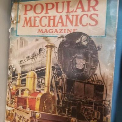 Vintage Popular Mechanics magazine