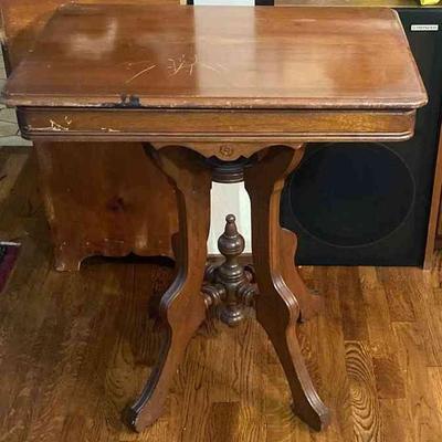 Antique Walnut Center Table