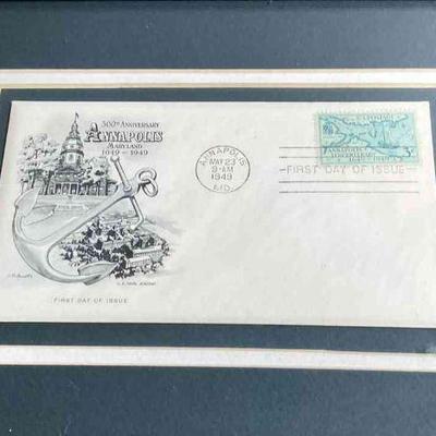 300th Anniversary Annapolis Stamp 1949
