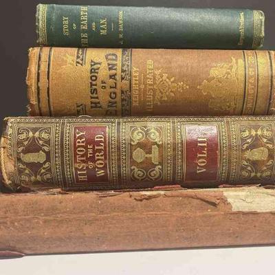 Antique History Of The World & History of England 1881