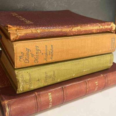 Antique Books The Pansy High Tide Bride of Palomar & King of Kings
