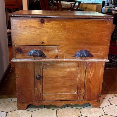 Antique Pine Cabinet/Dry Sink