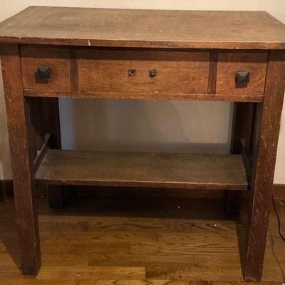 Arts And Crafts Style Desk