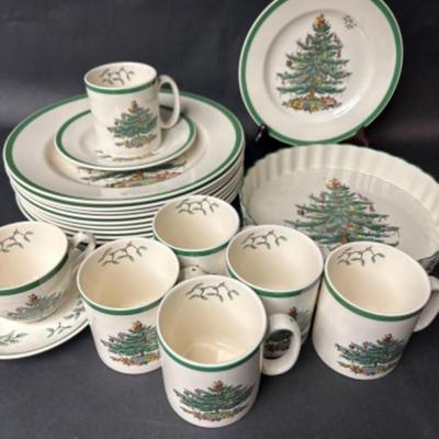 Spode Christmas dishes 