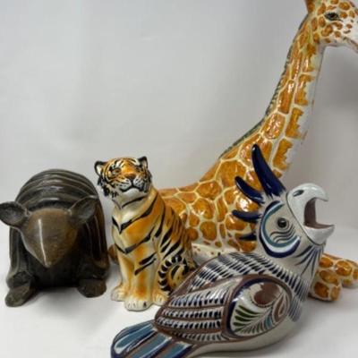 ceramic animal figurines