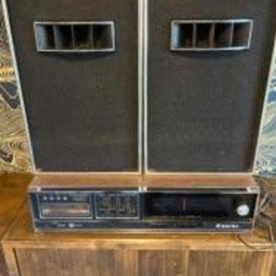 vintage speakers, stereo
