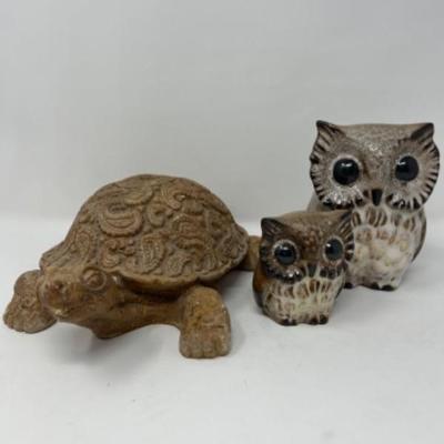 MCM owl figurines