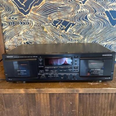 double cassette player