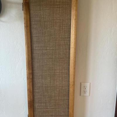 Midcentury wall hung ironing board 