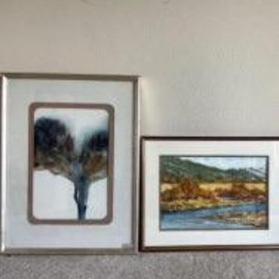 landscape framed art