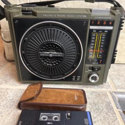 vintage handheld portable radio