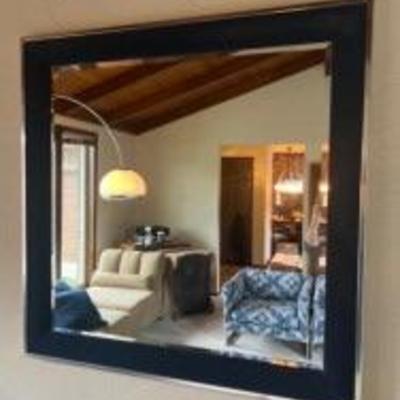 Framed wall mirrors (2) 
