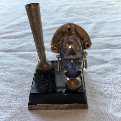 Sterling ~ Onyx ~ Lapis Lazuli