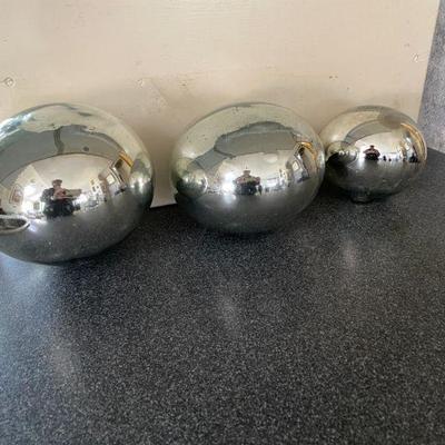 Spirit Spheres / Reflective Orbs  Mid Century