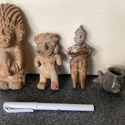 Pre Columbian Figures