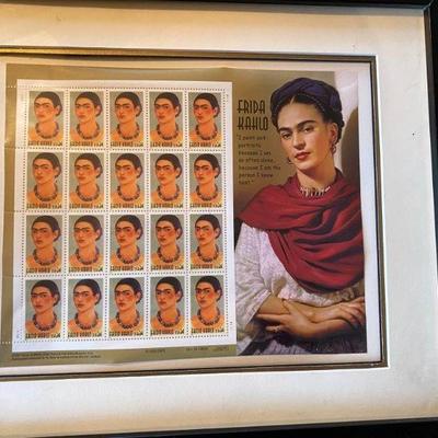Frida Kahlo collectible stamps