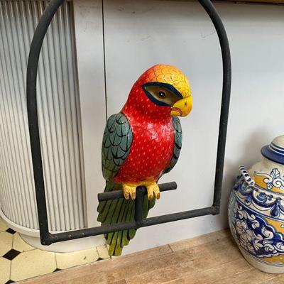 Paper Mache' Parrot 