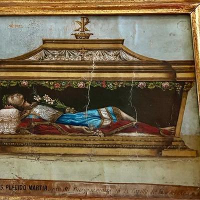 Painting of San Placido Martir