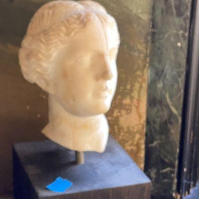 #109 Marble Carved Head of a Woman