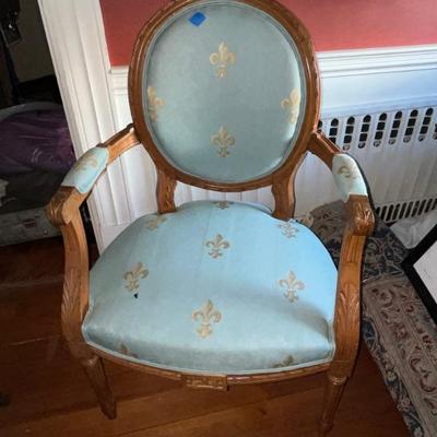 #81 Pair of French Painted Armchairs  ( Fauteuils)