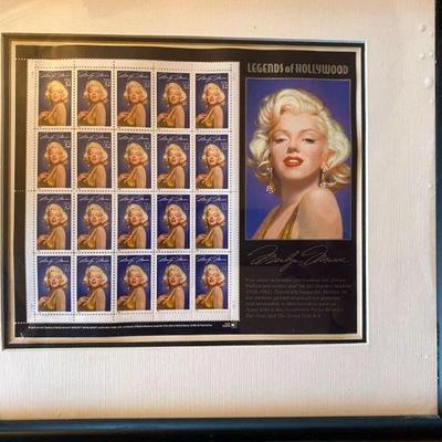 Marilyn Monroe collectible stamps