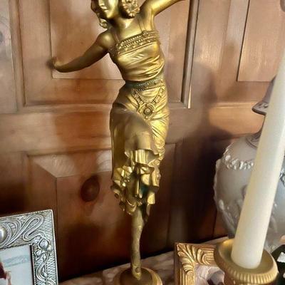  # 84. Art Deco Russian Bronze Dancer