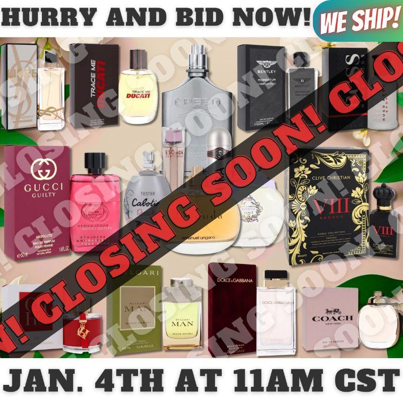 LIQUIDATION TOP BRAND Perfume & Cologne! NEW! ALL AUTHENTIC