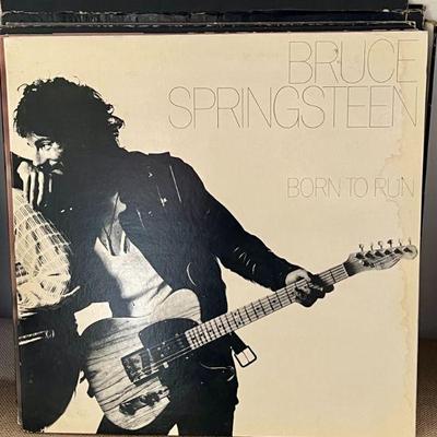 Bruce Springsteen vintage vinyl records