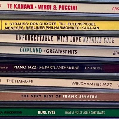 CDs including Jazz, Classical