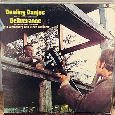 vinyl record album 12-inch including Deliverance Dueling Banjos