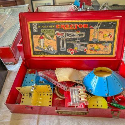 Vintage Toys/Games/Dolls Erector Set