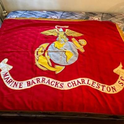 Oversized Marine flag