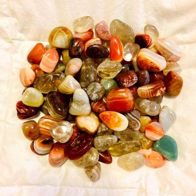 HFF078 Tumbled Stones! Over 2 Lbs