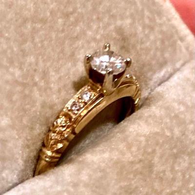 HFF058 Diamong Wedding Ring - Size 5.25