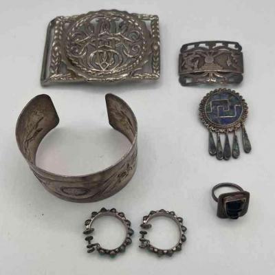 FTH706-Sterling Silver Jewelry Lot
