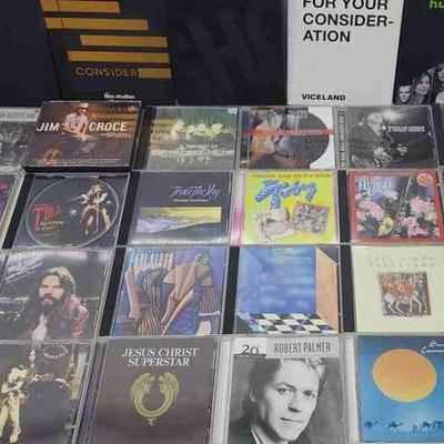 FTH179 - Assorted CDs And Cable Movies