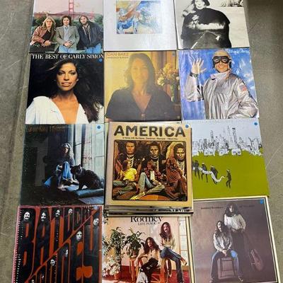 FTH239 Various Vintage Vinyl Records 