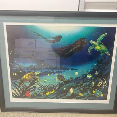FTH133- Sirens Of The Sea By Artist Wyland 