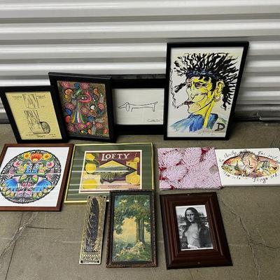 FTH253- Assorted Framed Artwork 