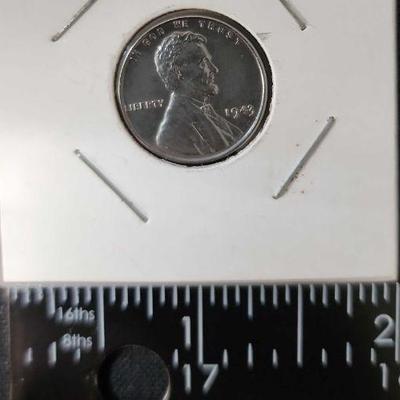 FTH401 - 1943 Lincoln "Silver" Steel Wheat Penny
