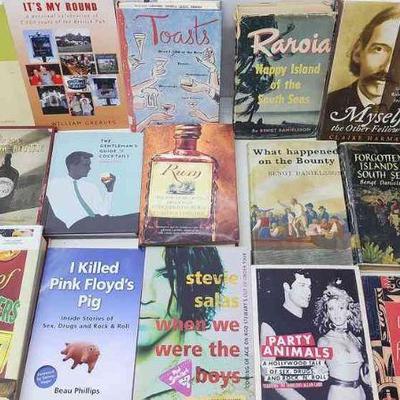 FTH180 - Assorted South Seas Hardbacks And More