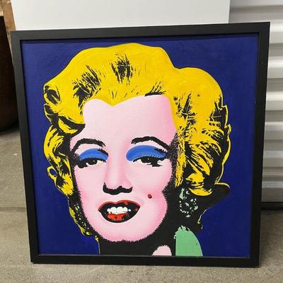 FTH311 Framed Reproduction Painting Of Marilyn Monroe 