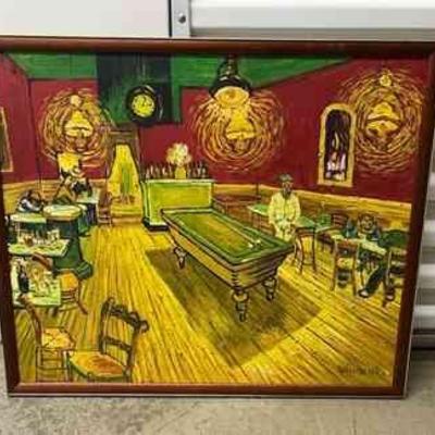 FTH189- The Night Cafe By Vincent Van Gough Painting Reproduction