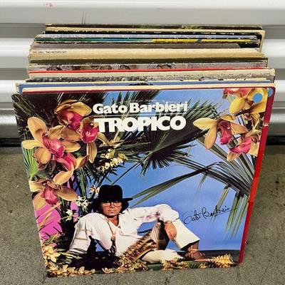 FTH243 Thirty Vintage Vinyl Records 