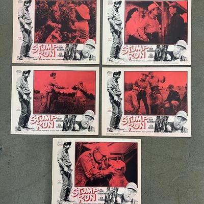 FTH279- (5) Limited Edition 1960's Stump Run Movie Posters