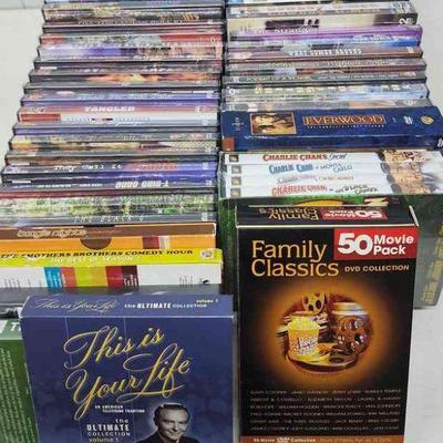 FTH228 - 50 DVD Movie Pack Family Classics And More