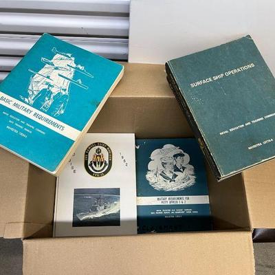 FTH014 Vintage Military Manuals & Books